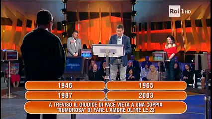 Eredità 15 gennaio 2017 (puntata quasi intera)