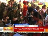 BT: Dental at Medical Mission ng PHL Army, pinilahan ng mga evacuee sa Tacloban