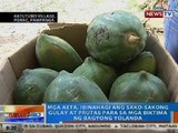 NTG: Mga Aeta, ibinahagi ang sako-sakong gulay at prutas para sa mga biktima ng Bagyong Yolanda