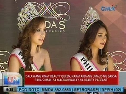 UB: 2 Pinay beauty queen, nakatakdang umalis ng bansa para sumali sa magkahiwalay na beauty pageant