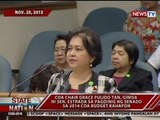SONA: COA Chair Grace Pulido-Tan, ginisa ni Sen. Jinggoy Estrada sa Senado