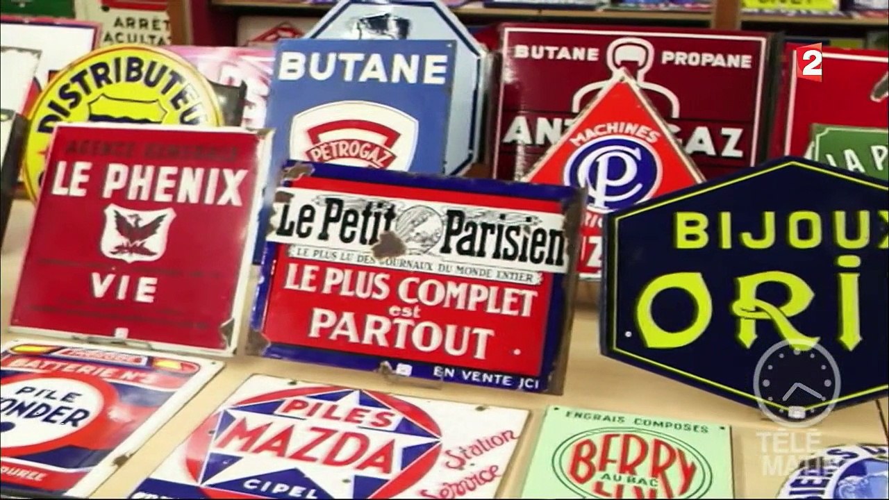 Brocantes - Plaques émaillées aux enchères