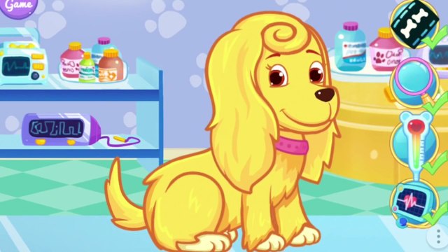 Animals Care Play Little Pet Doctor Kids Games Puppy's Rescue and Car Baby Fun Gameplay