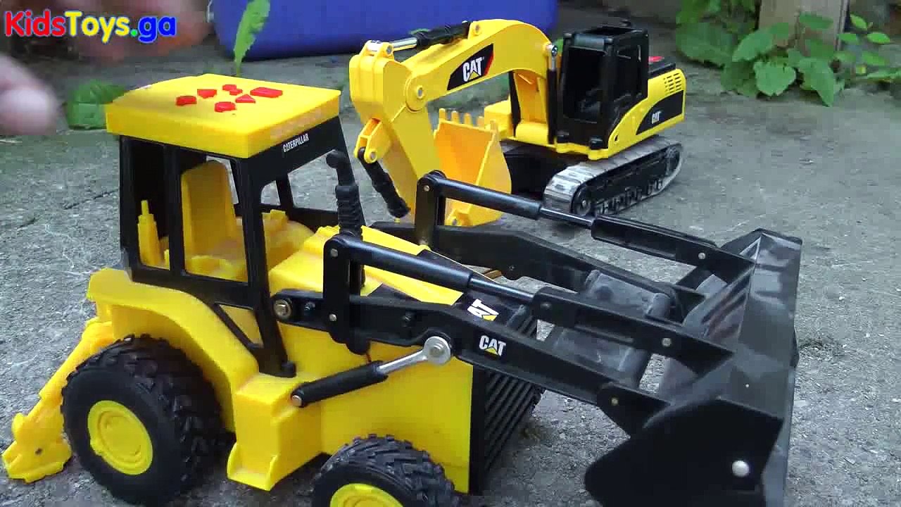 Monster Truck POLICE Construction Trucks KIDS FUN! TOY CARS! - learn numbers kids toys