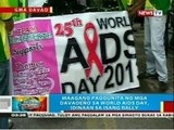 BP: Maagang paggunita ng mga Davaoeño sa World Aids Day, idinaan sa isang rally