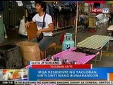NTG: Mga residente ng Tacloban, unti-unting bumabangon