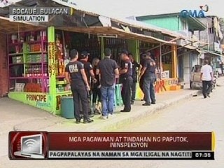 24 Oras: Mga pagawaan at tindahan ng paputok, ininspeksyo