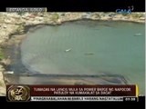 Tumagas na langis mula sa power barge ng Napocor, patuloy na kumakalat sa dagat