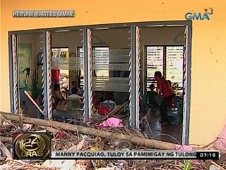24 Oras: Mga estudyante sa Eastern Samar, nagka-klase na