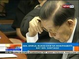 NTG: Sen. Enrile, bukas daw na makipagbati kay Sen. Santiago