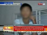 BT: Binatilyo sa CamSur, sugatan nang aksidenteng mabaril ng sumpak ng 5-anyos na bata