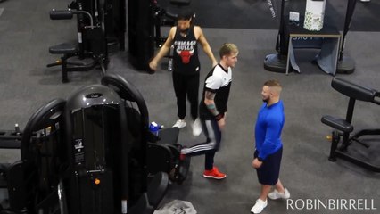 GYM PRANK: DOING EXERCISES WRONG!