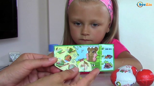 Огромное яйцо с Киндер Сюрпризами – Ярослава открывает игрушки – Giant Kinder Surprise Egg Toys