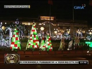 24 Oras: "Christmas Tree of Hope" sa Valenzuela, inilawan na
