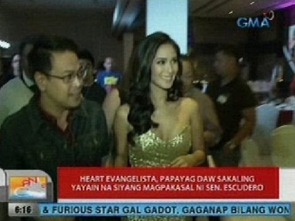 UB: Heart Evangelista, papayag daw sakaling yayain na siyang magpakasal ni Sen. Escudero