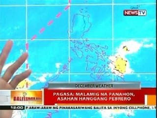 BT PAGASA: Malamig na panahon, asahan hanggang Pebrero