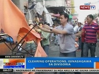 NTG: Clearing operations, isinasagawa sa Divisoria