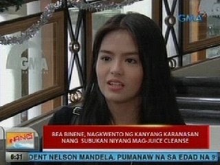 UB: Bea Binene, nagkwento ng kanyang karanasan nang subukan niyang mag-juice cleanse