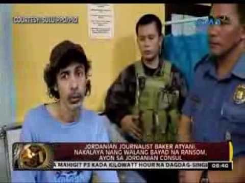 24 Oras: Jordanian journalist, nakalaya nang walang bayad na ransom, ayon sa Jordanian Consul