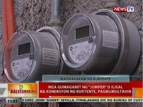 BT: Mga gumagamit ng 'Jumper' o iligal na koneksyon ng kuryente, pagmumultahin
