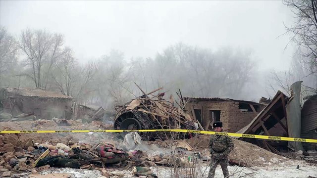 Turkish cargo plane crashes in Kyrgyzstan, dozens killed