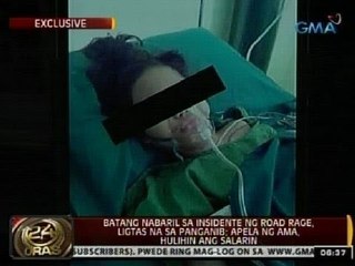 24Oras: Batang nabaril sa insidente ng road rage, ligtas na