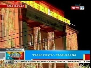 BP: 'Pasko Fiesta' sa Davao, nagbukas na