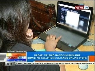NTG: Babae, naloko nang sinubukang bumili ng cellphone sa isang online store