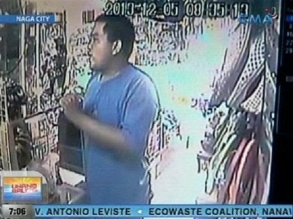 UB: Pagnanakaw ng isang konduktor ng bus sa Naga City, na-hulicam