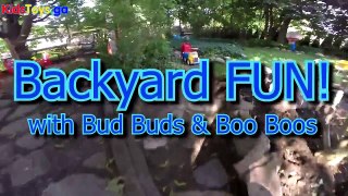 Gopro- Backyard FUN Kids Playing Cars and MORE!!! - learn numbers kids toys