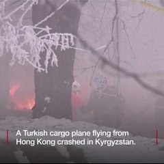 Turkish Plane Flying from Hongkong crashed in Kyrgyzstan