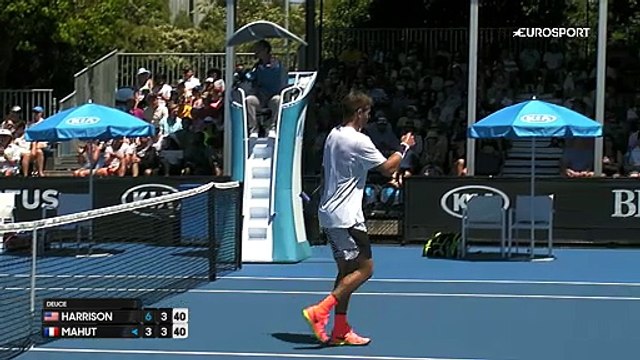 Avustralya Açık: Ryan Harrisson - Nicolas Mahut (Özet)