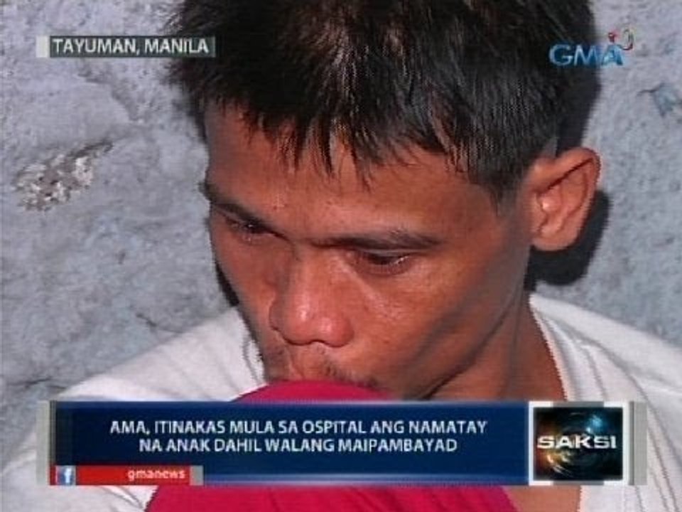 Saksi: Labi ng batang itinakas ng ama sa ospital sa Malabon dahil walang pambayad, inilibing na