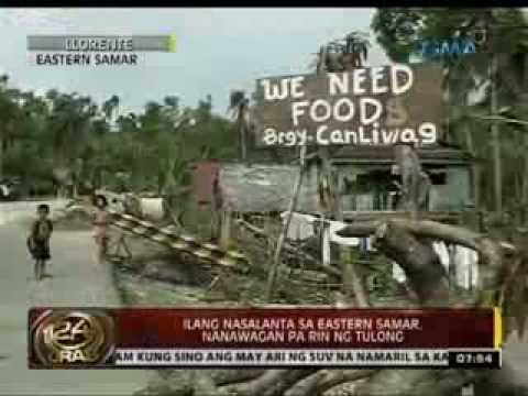 24 Oras: Mga bahay na pinadapa ng bagyo sa Eastern Samar, 'di pa rin muling naitatayo