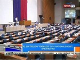 NTG: P2.264 trillion 'pork-less' 2014 National Budget, aprubado na