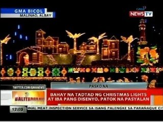 BT: Bahay na tadtad ng Christmas lights at iba pang disenyo, patok na pasyalan
