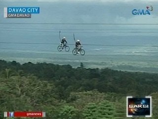 Saksi: Skycycle sa Davao City, patok para sa mga gusto ng extreme adventure
