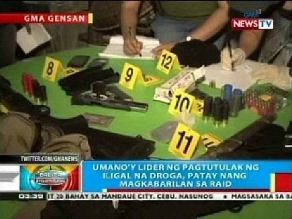 BP: Umano'y lider ng pagtutulak ng iligal na droga, patay sa raid sa GenSan