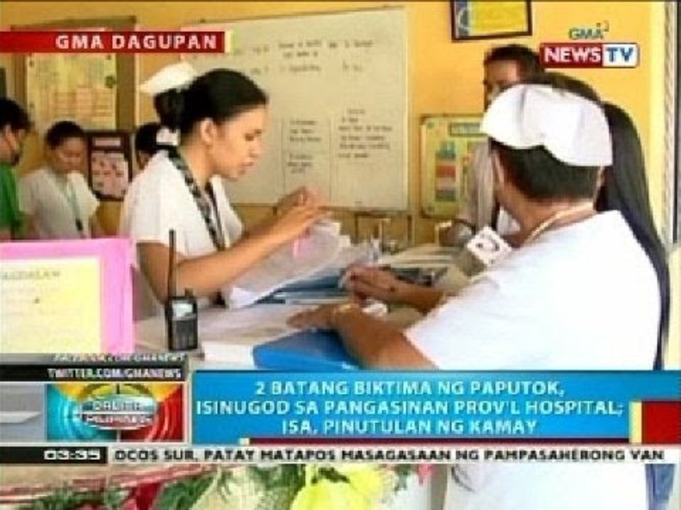 BP: Bata sa Pangasinan, pinutulan ng kamay matapos maputukan ng Goodbye PHL