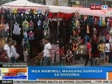 NTG: Mga mamimili, maagang dumagsa sa Divisoria