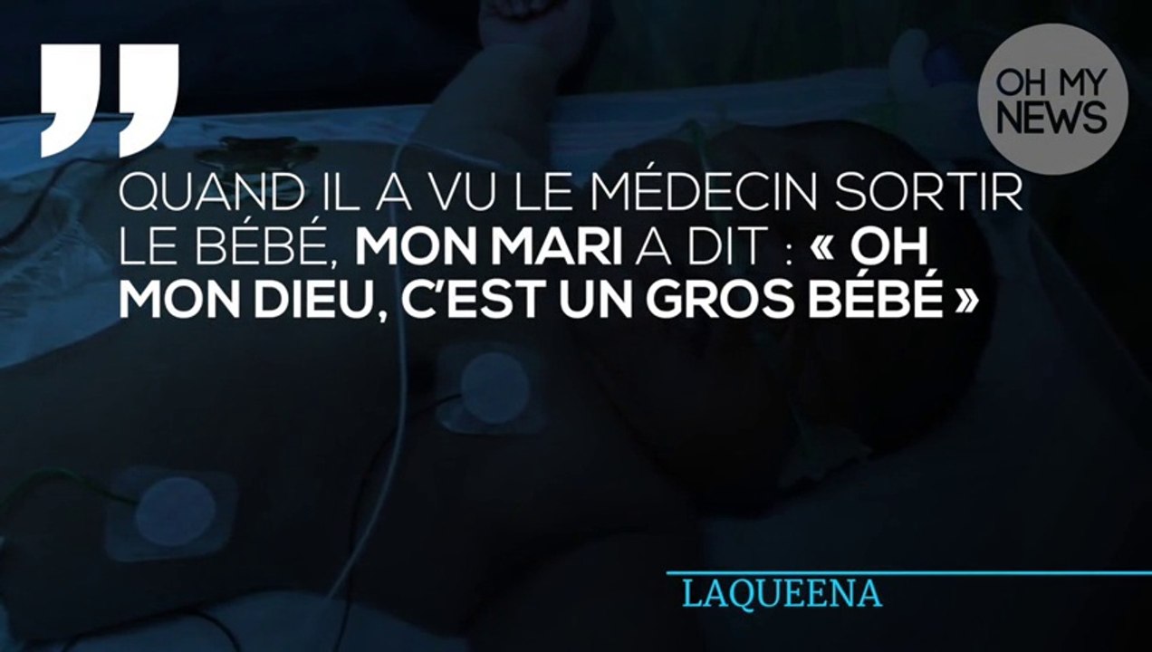LaQueena Hunter-Grover : elle pense être enceinte de jumeaux, mais il s'agit d'un seul bébé de 6,5 kilos