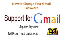 How to Change Your Gmail Password