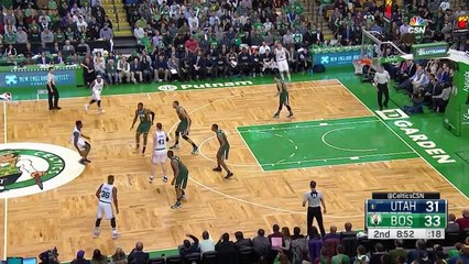 Isaiah Thomas Bursts Through Jazz Defense | Jazz vs Celtics | January 3, 2017 | 2016 17 NB