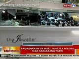 BT: Pagnanakaw sa mall, naitala nitong mga nakaraang taon