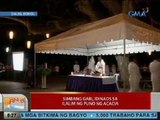 UB: Simbang gabi sa Dauis, Bohol, idinaos sa ilalim ng puno ng acacia