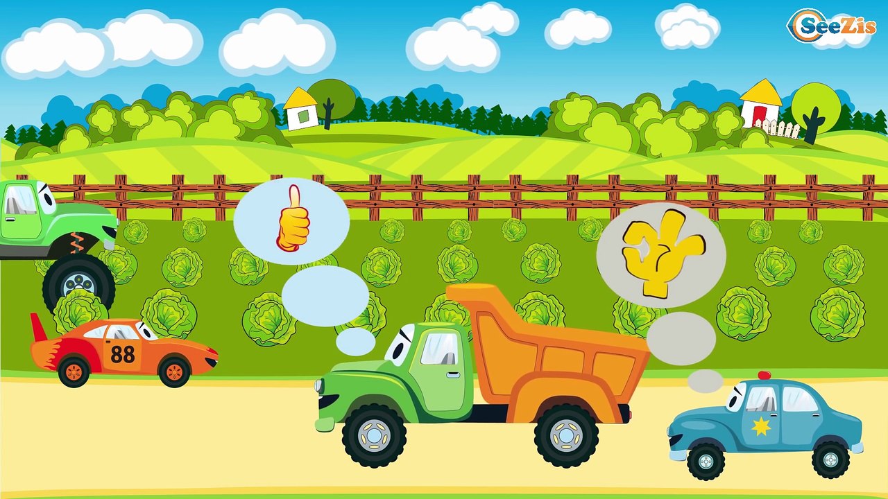 The Police car for kids - Cartoons for children - Emergency Vehicles - Cars Kids Cartoon