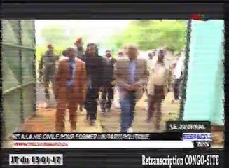 Journal de 20h TVCongo du vendredi 13 janvier 2017 -By Congo-Site