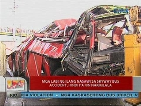 UB: Mga labi ng ilang nasawi sa Skyway bus accident, hindi pa rin nakikilala