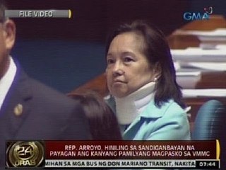 Télécharger la video: 24Oras: Rep. Arroyo, hiniling sa Sandiganbayan na payagan ang kanyang pamilyang magpasko sa VMMC