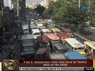 24Oras: P140-B, nasasayang taun-taon dahil sa traffic base sa pag-aaral